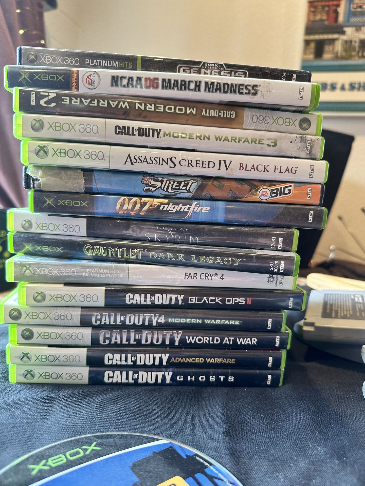 XBOX 360 Games W/cases