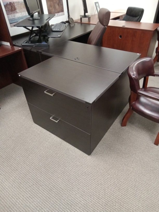 2 Drawer Lateral File Cabinet (Espresso)