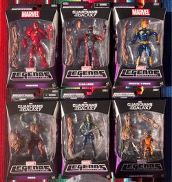 Marvel Legends Groot Build a Figure BAG set of 6