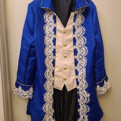 Men Steampunk Medieval Tailcoat Jacket