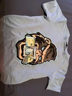 Large Blue Graphic Shirt