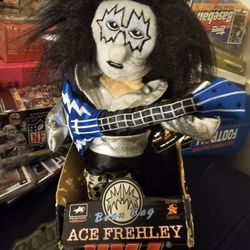 Kiss Plush Doll Ace Frehley Brand New