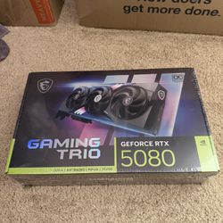 MSI GeForce RTX 5080 Gaming Trio – Unopened / BRAND NEW