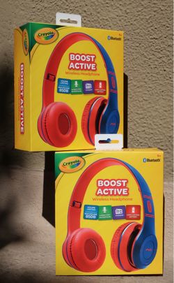 Viral Crayola Boost Active Wireless Headphones 🎧