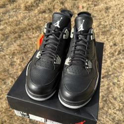 Jordan 4 Black Oreo Sz12 DS 2015