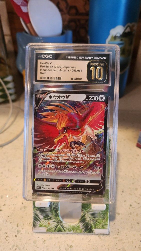 Ho-Oh V 2022 Jp Incadescent Arcana Pristine 10