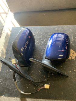 98-05 Lexus Altezza Is300 Power Folding Side Power Mirrors Oem Used 