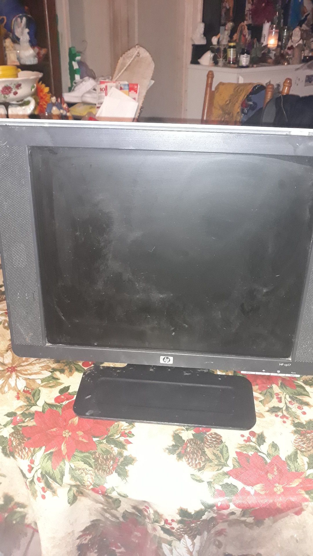 Hp computer monitor 14 inch in good condition