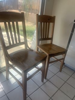 Wooden Chairs
