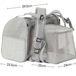 New Pet Carrier Backpack – Breathable Travel Bag for Small Dogs & Cats