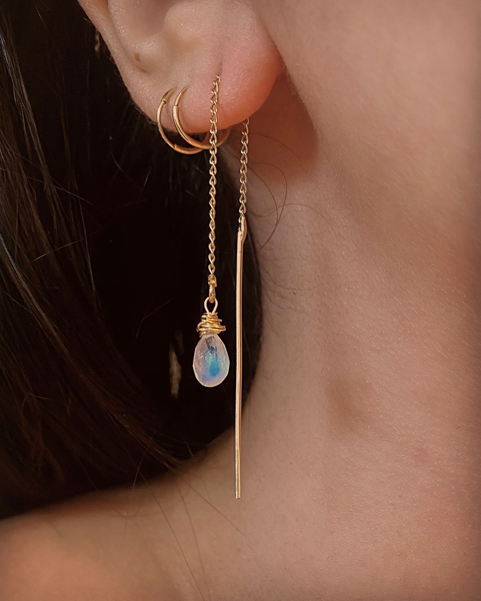 Moonstone Earrings 
