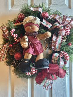 Gingerbread Christmas Wreath