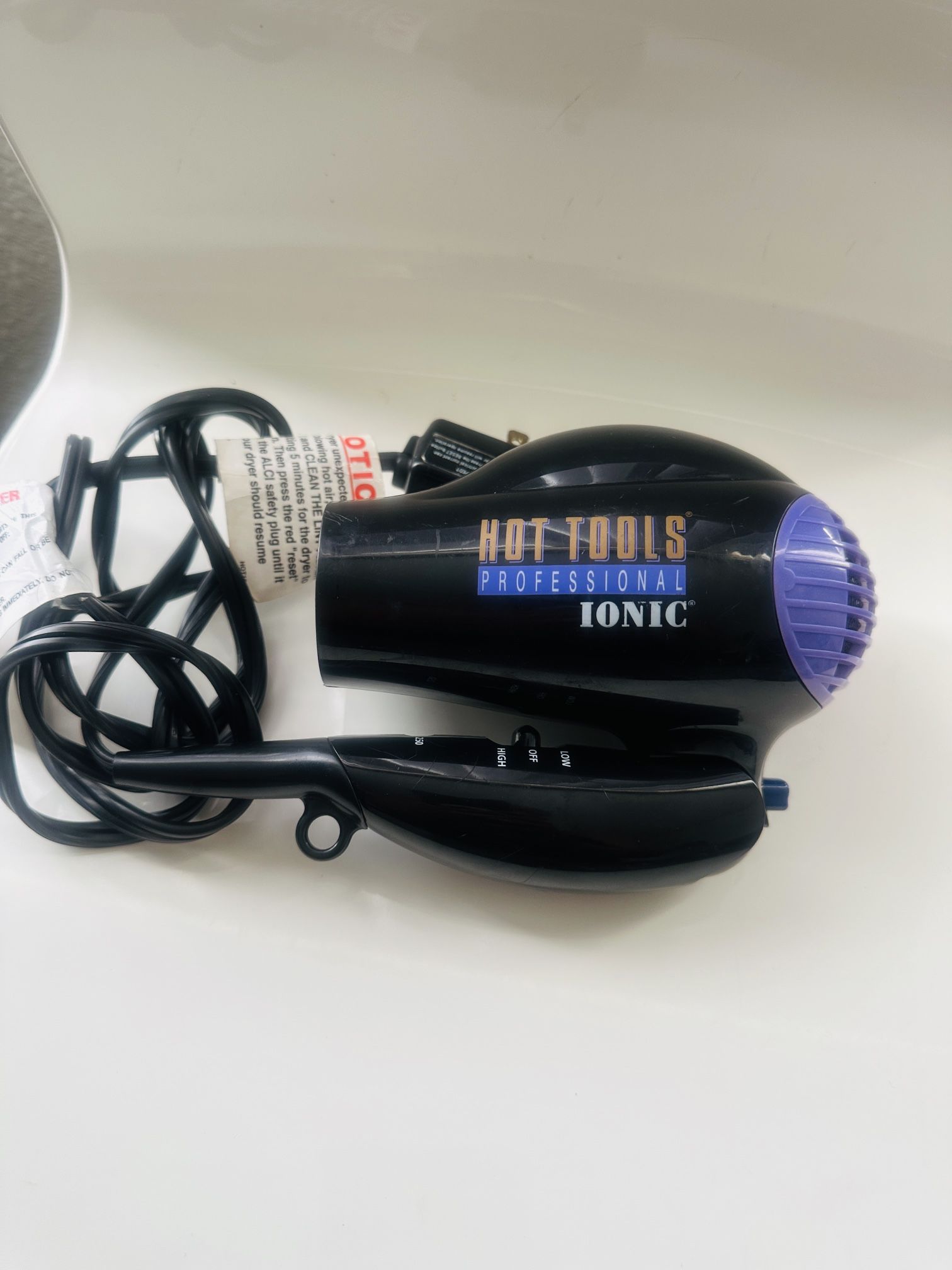 Hot Tools Professional Ionic Travel Hairdryer
