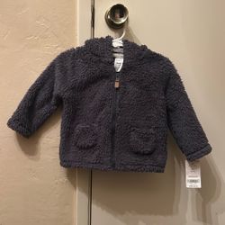 Carter’s Baby Girls Hooded Zip Up Jacket
