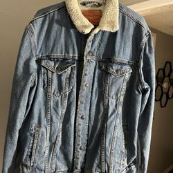 Levi Denim Jacket Size XL $25