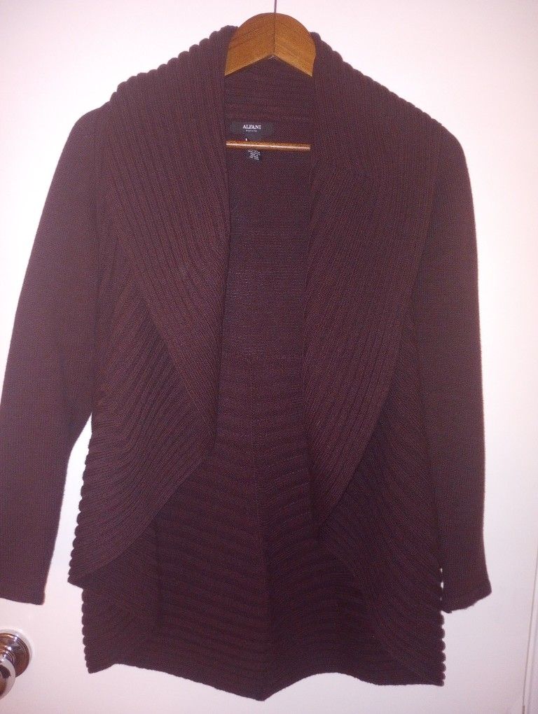 Shawl Collar Cardigan Sweater. Never Worn. Now 50% off -$7.50