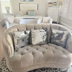 Gray Diamond Chairs 