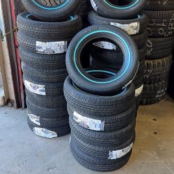 155/80/13 Travelstar Whitewall Tires In Stock!! 