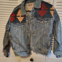 Jensen And Smith Denim Jacket Medium Size Can Be Men's Or Women's