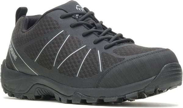 New size 9 WIDE WOLVERINE Men Safety Work Shoe Industrial Boot Amherst Ii CarbonMax Safety Boot 375475