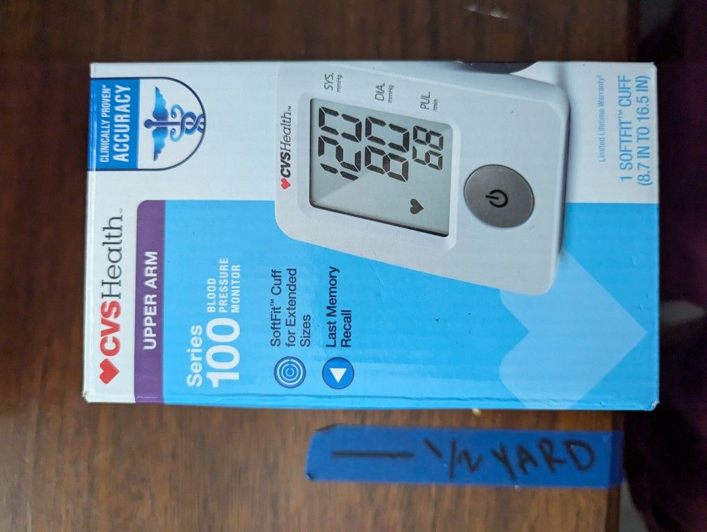 CVS Blood Pressure Monitor