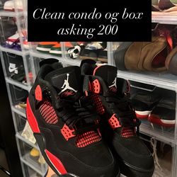 Red thunder jordan 4s