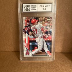 2020 Topps Update Active Leaders Mike Trout