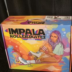 Impala Rollerskates Womens Leopard print