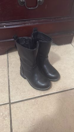 Black Toddler Boots