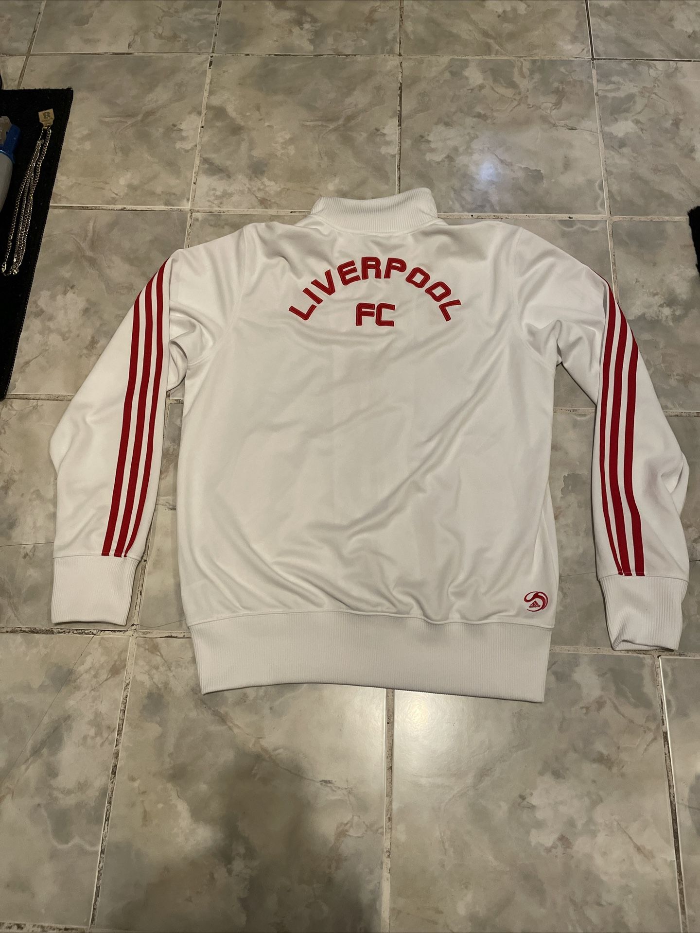Vintage 2009 Adidas Liverpool FC Football Track Jacket SZ L