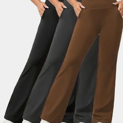 Large Medium Black Coffee Grey Pants