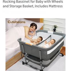 NEW! CuteBeams Twin Bassinette