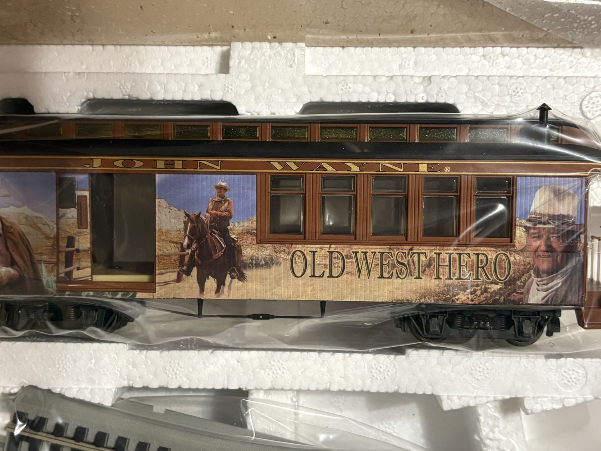 John Wayne Hawthorne Village True American Combine Car With Tracks