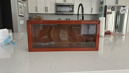 Vintage humidor for cigars