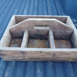 Old Wood Tool Carrier 