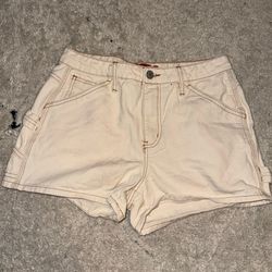 Dickies Cream/White Shorts