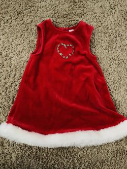 Baby girl Christmas dress sleeveless size 12m