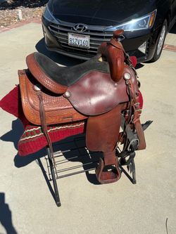 Tex Tan Hereford Western Pleasure Show/Equitation Saddle