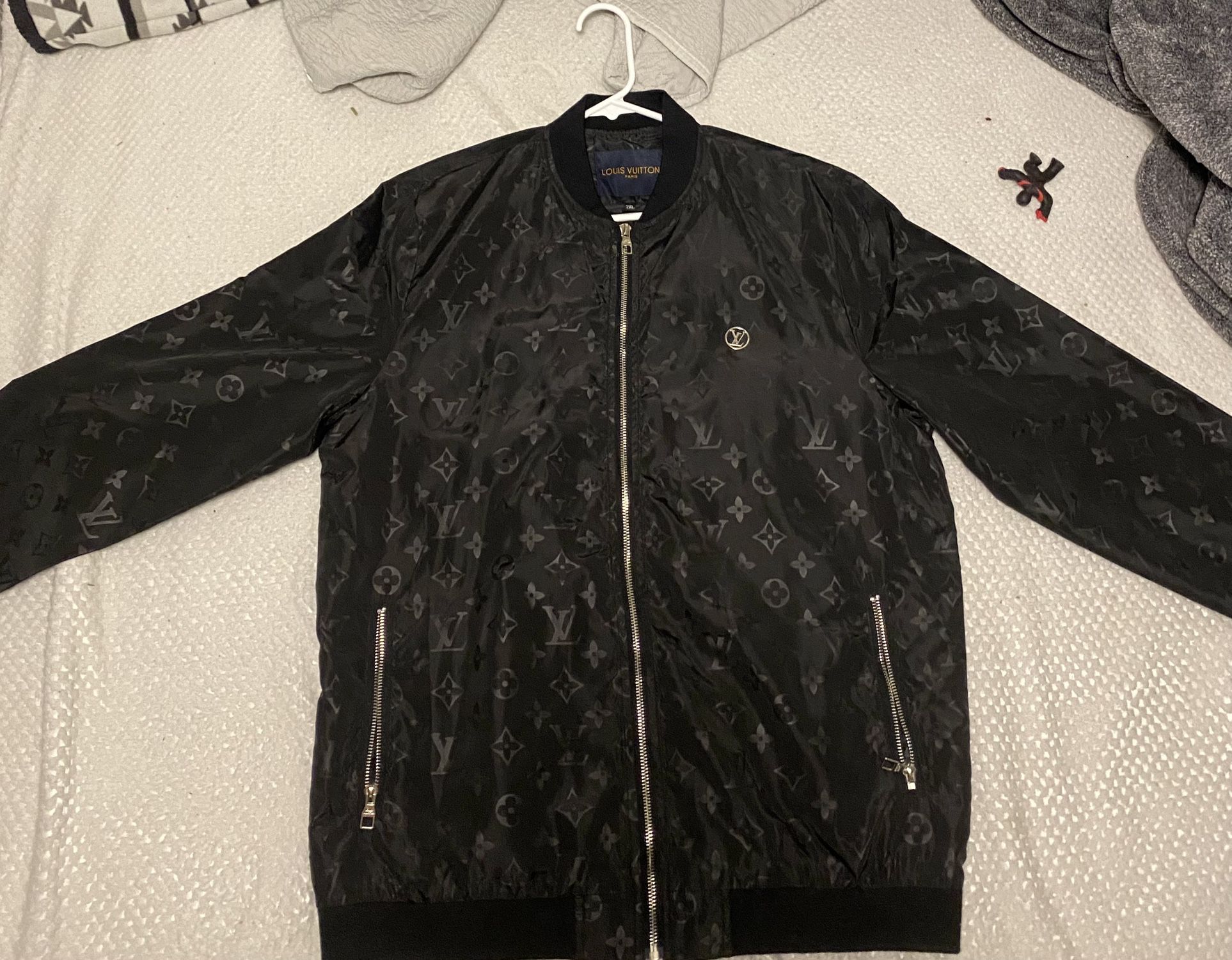 Louis Vuitton Bomber Jacket Coat LV Mens Size Large A+++++++quality for Sale  in Portland, OR - OfferUp