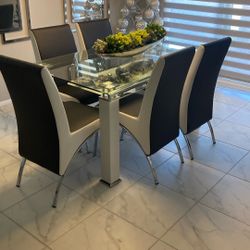 Glass dining Table 