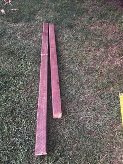 4x4 unused 2 pcs wood both for $20