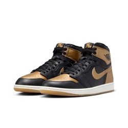 Jordan 1 Retro High OG ‘Black Metallic Gold’ 2024 Sz 14 & 15