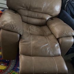 Leather Sofa Recliner 