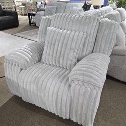 Power reclining sofa and love seat