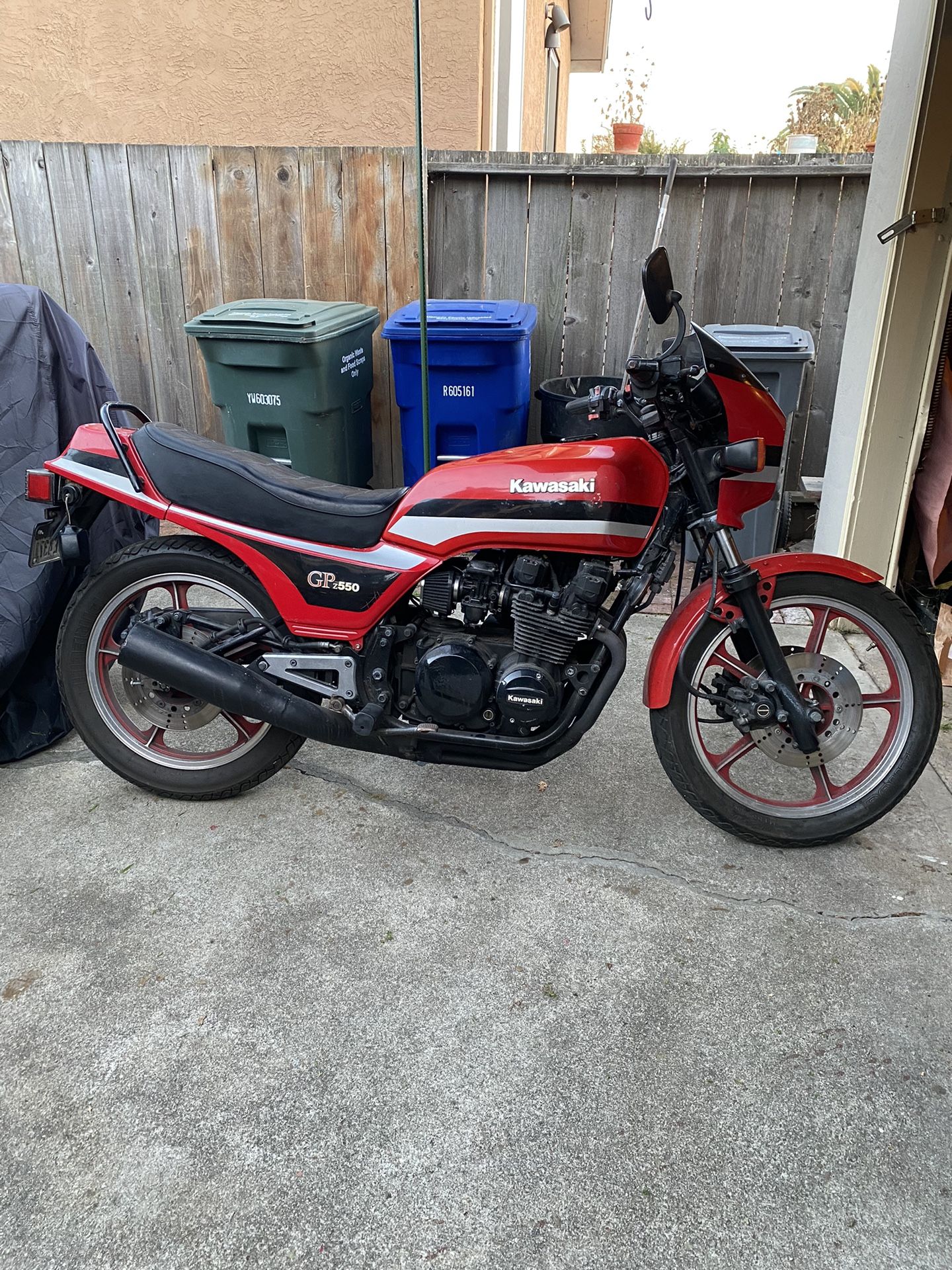 1983 Kawasaki GPZ 550