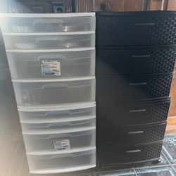 Plastic Drawers Storage 