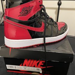 Patent Bred Jordan 1s Size 8.5