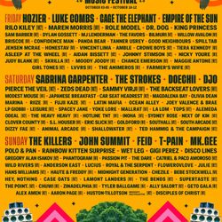 2 ACL wristbands GA 3 days wknd 1