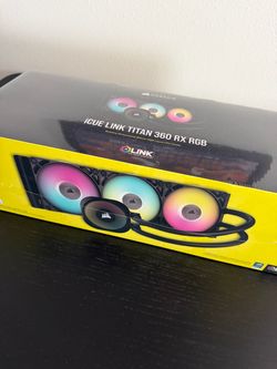 Corsair iCue Link Titan 360 RX RGB Liquid Cooler BRAND NEW SEALED IN BOX