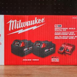 Milwaukee REDLITHIUM XC5.0 Starter Kit